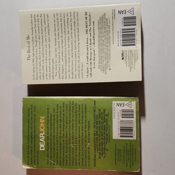 Bundle 5 Paperback Books Author Nicholas Sparks - Picture 3 of 12